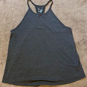 Old Navy Active go-dry Loose Grey Tank Top